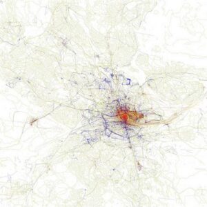Tracing the Converging, Diverging Paths of Tourists and Locals Image